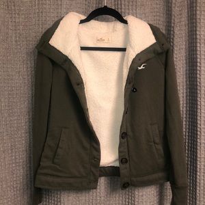 Hollister Fleece - Olive Green